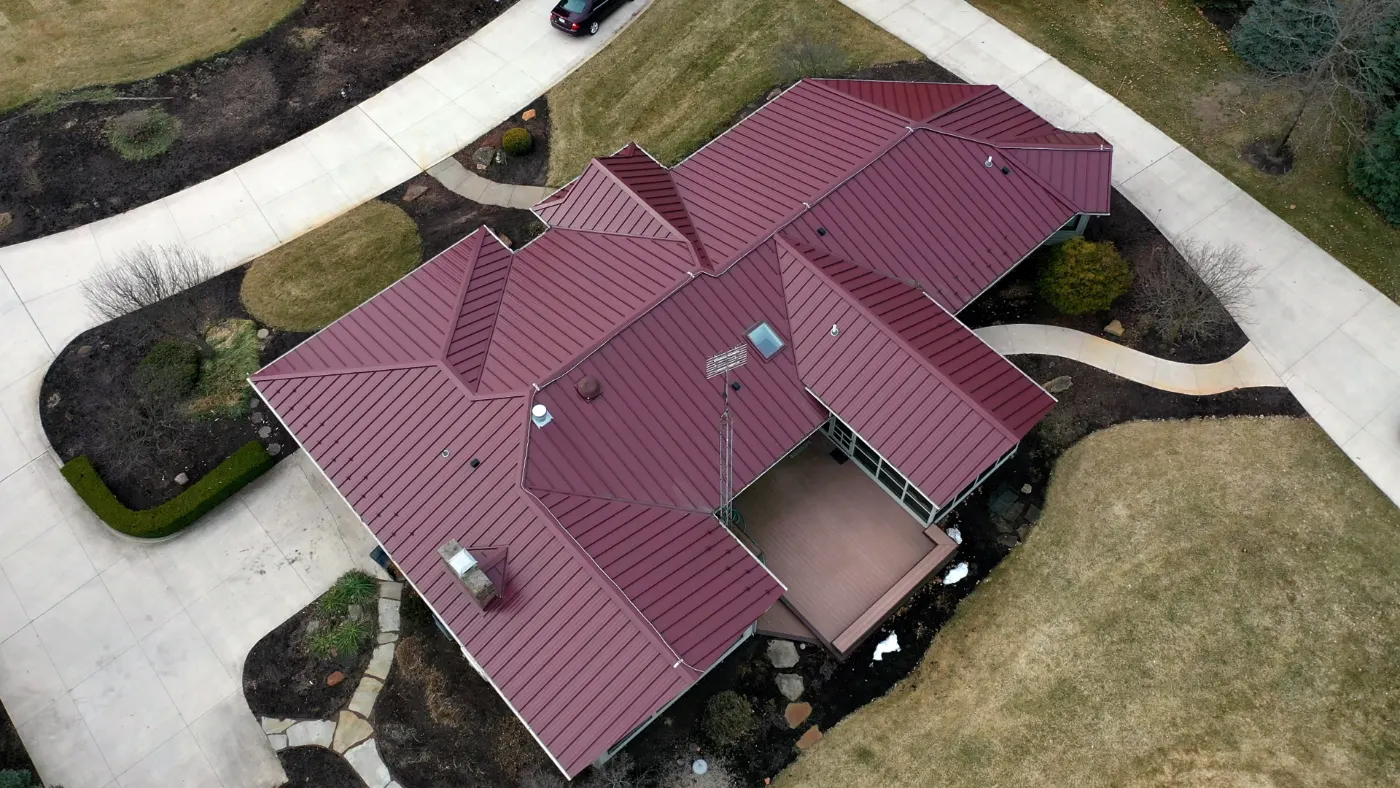 Tarping and dry-in on a Cobblestone commercial roof